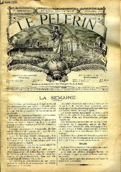 Le Plerin n 871 - Les merveilles de Lourdes en 1893, Souvenirs, Master Needful, l'homme indispensable