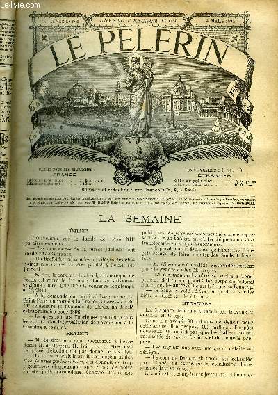 Le Plerin n 896 - Mgre Guillois, Pathmos, Saint Joseph de Bon Espoir, Lgende de Carme, Le jeune berger