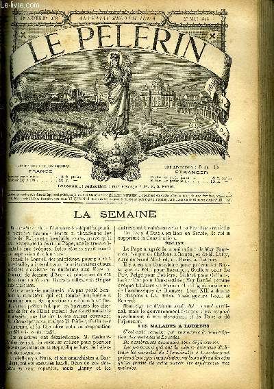 Le Plerin n 908 - La nef du salut, Le 8 mai a Jrusalem, Peinture aimables, Missions peu connues, La greffe humaine (suite), Orages