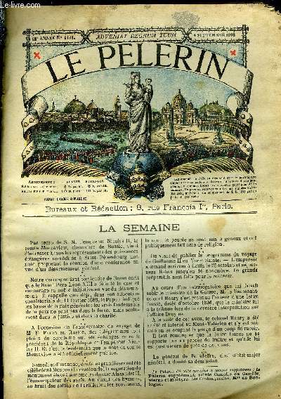 Le Plerin n 1131 - Le plerinage de Lourdes, Gurisons tmoignages des guris, Enfants martyrs