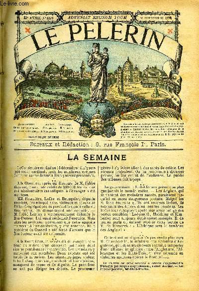 Le Plerin n 1197 - Auberge de France, Prions, Notre Dame au pied d'argent, La tabatire de Ian Dhu Mac Gillaspick