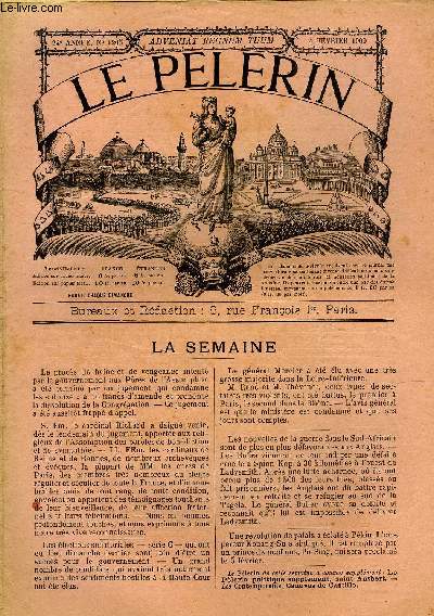 Le Plerin n 1205 - La prise d'In-Salah, Le T.R.P. Brichet, Le procs des douze, Larmes bnies, Charit (suite) par Rginald