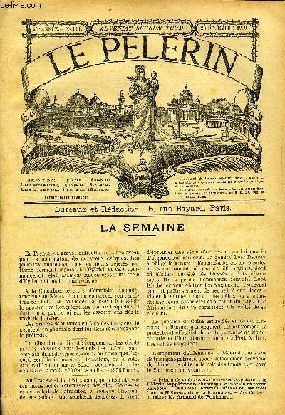 Le Plerin n 1251 - La crche, Une plaque, Beaucoup d'appels et peu d'lus, Kruger des almanachs, La dernire messe du cur de Vireleuse