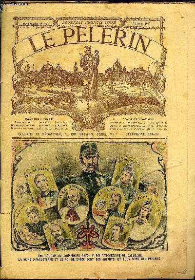 Le Plerin n 1306 - Les croix d'Arles, La colonie des souverains, Le dsastre de Twefontein, Les hros du Christianisme (suite) par Dom Marie-Bernard