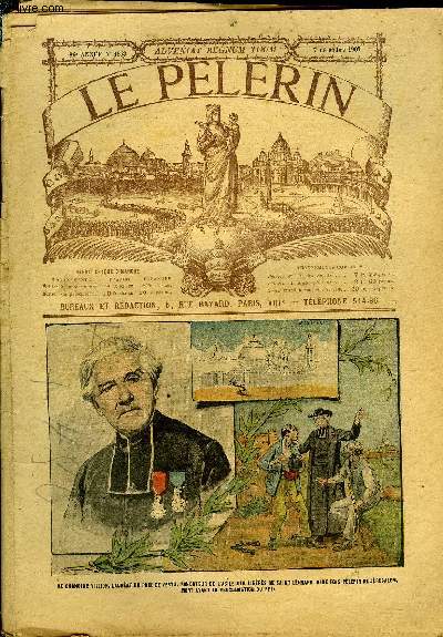 Le Plerin n 1353 - L'immacule, Le chanoine villion, un prix de vertu posthume, Eloquente description