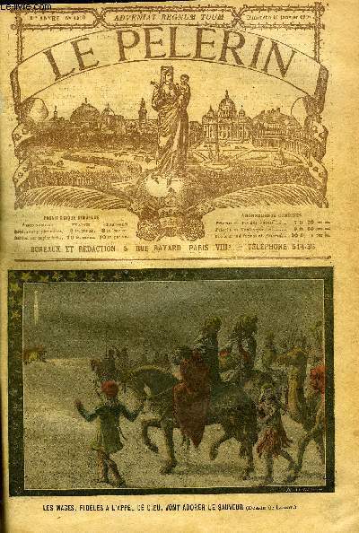 Le Plerin n 1410 - Rome, Un rat de cour, La grve de l'alimentation, Les ambassadeurs de Russie, Les vangiles, Le train routier du colonel Renard