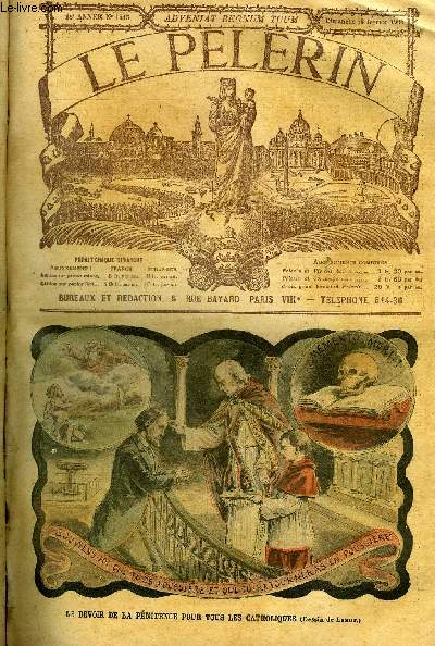 Le Plerin n 1415 - Le devoir de la pnitence pour tous les catholiques, Russie et Japon, La rvolte des herreros, Dvor par un requin, Incendie d'un collge libre, A la veille de la guerre, Une innovation