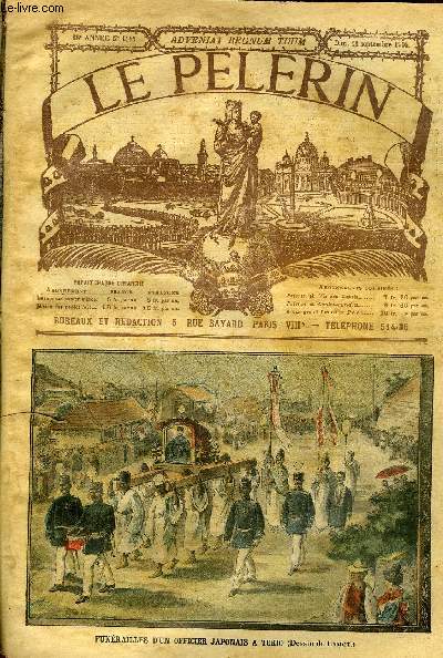 Le Plerin n 1445 - Les morts dans l'arme japonaise, Les grandes manoeuvres, La grve de Marseille, Le colosse d'argile (suite) par Jean Desmauvrets