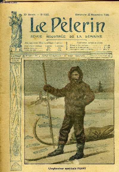 Le Plerin n 1560 - L'explorateur amricain Peary, La situation, La supplication des trpasss, Sainte Hlne, Programme d'vque, Les deux fraternits (suite) par M. Delly
