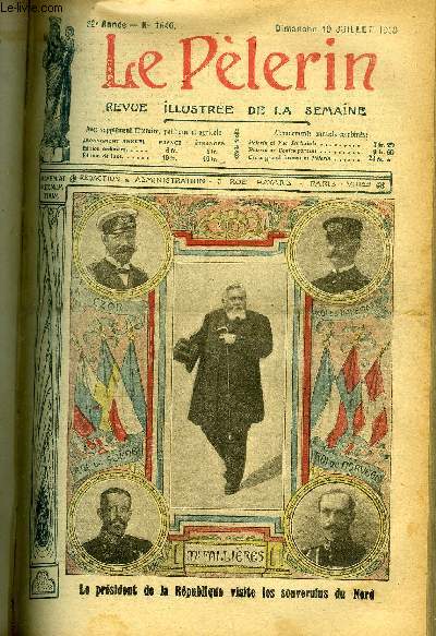 Le Plerin n 1646 - Le prsident de la Rpublique visite les souverains du Nord, Les catholiques amricains, La belle affiche, Sac et blason (suite) par A. Beudant, Les lections de 1848 par Henry Cabane