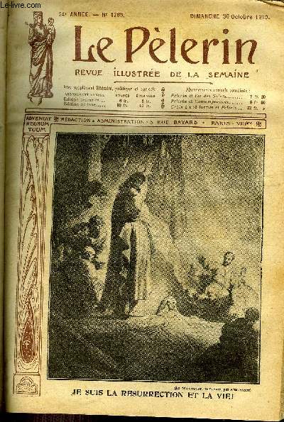 Le Plerin n 1765 - Je suis la rsurrection et la vie, La rvolution portugaise, La folle aventure, Le chat de Wellman, Petite toile (suite) par Henry Franz