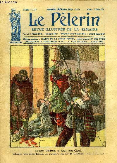 Le Plerin n 2377 - La ligue de l'Ave Maria, Le centenaire de l'Indpendance du Brsil, XIVe centenaire de saint Cloud, L'explosion de Falconara, Les vraies raisons du malaise alsacien, Une rvolution dans la navigation sous marine, Le moulin hant