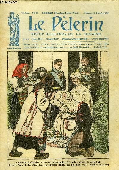 Le Plerin n 2433 - Un joli exploit, Les Soeurs de Saint Paul de Chartres a Tokio, Le centenaire de Brguet, Une grotte merveilleuse, La sorcire d'Oya (suite) par Jean Mauclre