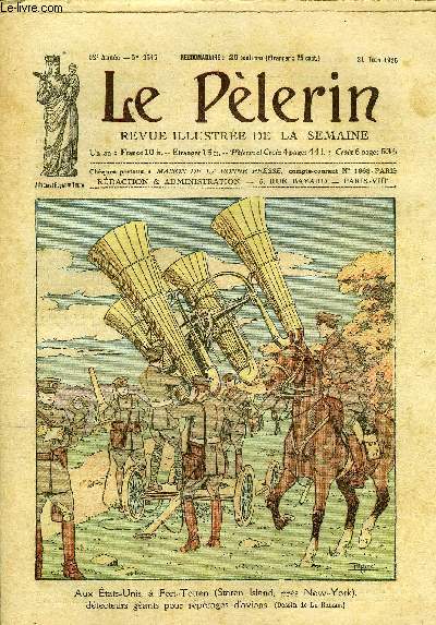 Le Plerin n 2517 - Les huit martyrs canadiens, L'universit de Pavie, Le serment d'Andorre, L'illumination de Saint Pierre de Rome, L'exposition de la houille blanche, La tour de Saint Germain l'auxerrois, La vengeance du pharaon (suite) par Xavier