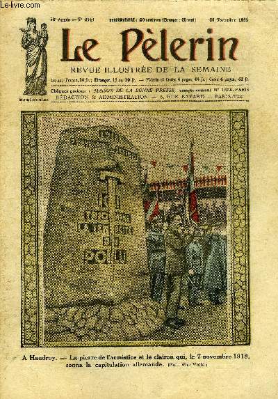 Le Plerin n 2540 - Comment susciter les prtres ?, Le monument d'Haudroy, La Saint Hubert, Les fauves en Russie, Le Concile de Nice (325), Le centenaire du cardinal Lavigerie, L'utilit du requin, Ceux qu'on oublie (suite) par M. Aym
