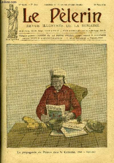 Le Plerin n 2555 - La propagande du Plerin dans le Cotentin, La socit des Nations, Comment le Cartel a assassin le franc, Les 100 000 de Landernau, La confrence franco-sovitique, Les soviets combattent la religion, Le pardon des Terre-Neuvas