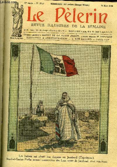 Le Plerin n 2557 - Pour le redressement financier, Le scandale d'Hano, Les fouilles a l'Acropole, En tripolitaine, Les missions catholiques ont-elles dit leur dernier mot, L'cole du pardon (suite) par Georges Thierry