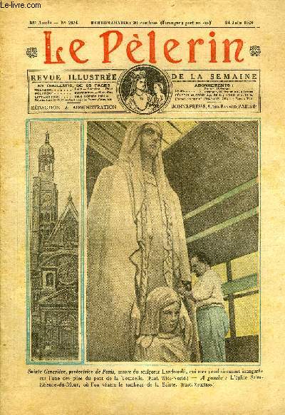 Le Plerin n 2674 - Sainte Genevive, protectrice de Paris, Le monde ouvrier, Nos Rameaux, La leon du Prsident, Le navire invisible n12 par J. des Barges