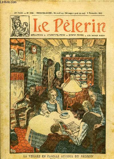 Le Plerin n 2745 - La veille en famille autour du plerin, Chute des feuilles et des portefeuilles, Page sociale, Sous tibre n22 par Myriam Catalany