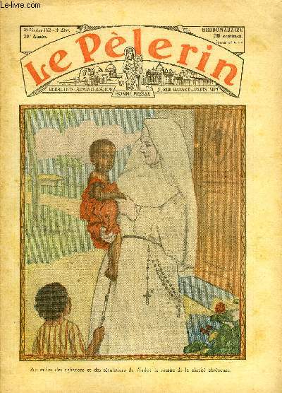 Le Plerin n 2866 - Au milieu des agitations et des rvolutions de l'Inde : le sourire de la charit chrtienne, Le Pre Joseph Maubon, Les ordres pontificaux, Les scarabes d'or n13 par Mme Barrre Affre