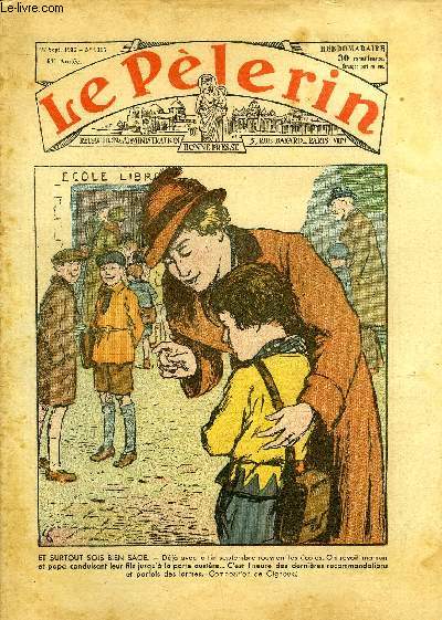 Le Plerin n 3105 - Travail, Albertville, Foules catholiques, Lourdes, Malines, Strasbourg, Le Pape et l'Espagne, Les parvis du silence n5 par Mme Marie Barrre Affre