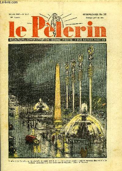 Le Plerin n 3147 - L'espoir, Le bombardement de la terre, Elle a dix ans, La fille du pharisien n17 par Mme Marie Barrre Affre