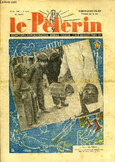Le Plerin n 3177 - Le rat ce flau, Autorit, Matt Talbot, ouvrier, Chasse aux rats, A travers les chantiers du Cardinal, La grotte de velours par Jean Mauclre