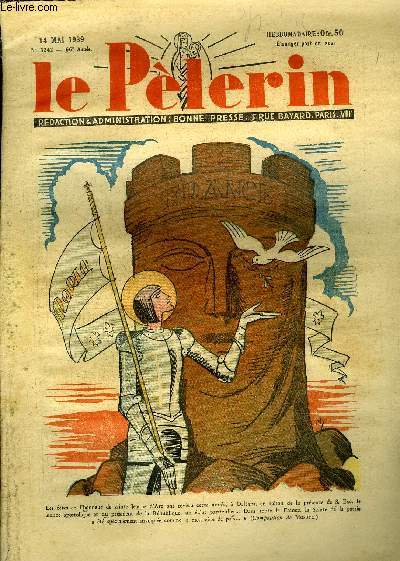 Le Plerin n 3242 - Fais moi peur, Collaboration ou domination ?, La gymnastique, Notre Dame de Kernitron, Les camarades de vos enfants, Terre d'angoisse par Pierre Nord