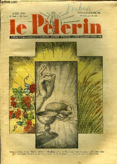 Le Plerin n 3245 - Un petit mari, A travers nos missions, La premire sortie de S.S. Pie XII, Terre d'angoisse par Pierre Nord