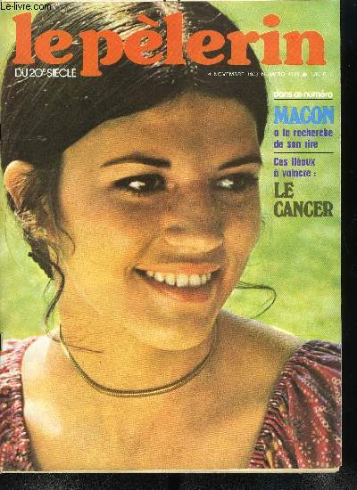 Le Plerin du 20e sicle n 4745 - Exposition Abel Savin, Skylab, Chrysanthme lectronique, Macon a la recherche de son rire, Cancer : un espoir, Premires neiges en Savoie, Douchka a Mogador, Une poupe et son trousseau