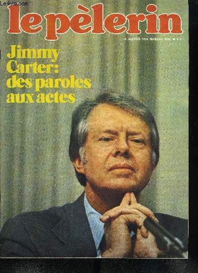 Le Plerin n 4962 - Une devanture originale, Maison de la Culture de Nantes : a la rencontre du public, La guerre du Sahara : l'objectif du Maroc, Carter : un an aprs, Paysage du dsert