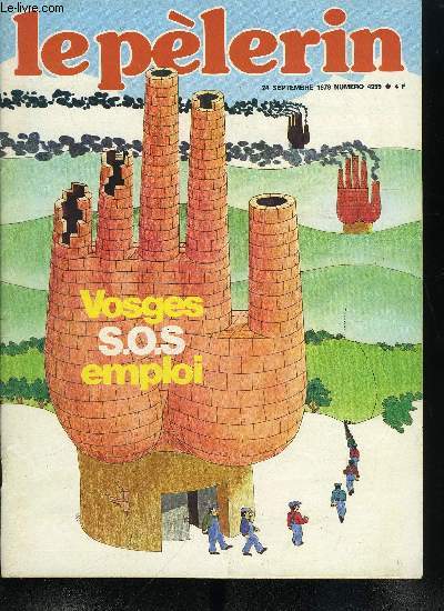 Le Plerin n 4999 - Charrettes a fleurs en Turquie, L'emploi dans les Vosges, Les visages de l'athisme, Le retour du bison