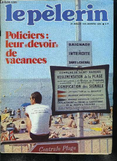 Le Plerin n 5043 - Paris emball, Policiers : leur devoir de vacances, L'Autre mrite la bienveillance, La mer Ege berceau de l'art grec, Quelques secrets du Limousin par Georges Emmanuel Clancier