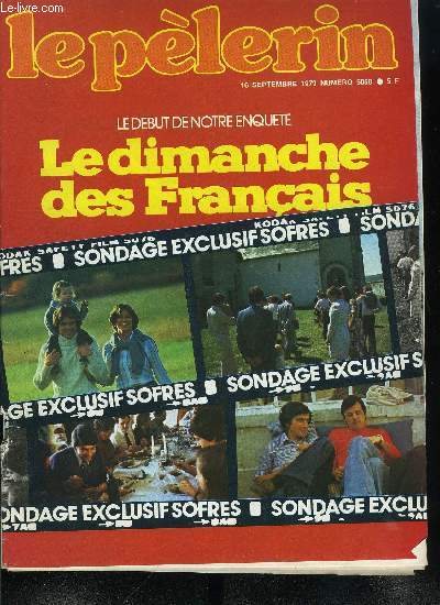 Le Plerin n 5050 - Gozo, la petite soeur de Malte, Bussang, mon village par Frdric Pottecher, Le dimanche des franais, Un mtier trs insolite : ramasseur de galets, A Chypre, un moine restaure les livres saints, Ceylan, paradis perdu