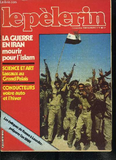 Le Plerin n 5110 - Iran : le prince Reza se proclame chah, Les premiers engags du XIe cross international du Plerin, Trois hommes a abattre : assez de violence gratuite, A Lourdes, l'Assemble plnire de l'piscopat franais envisage les rformes