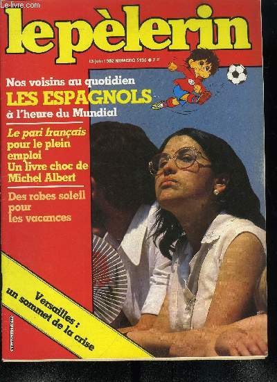 Le Plerin n 5193 - A peine rentr de Londres, le Pape Jean Paul II s'envole pour l'Argentine pour une difficile mission de mdiation, Roland Garros a l'heure du bilan, Les dlgus de tous ces rejets de notre socit d'abondance se sont retrouvs
