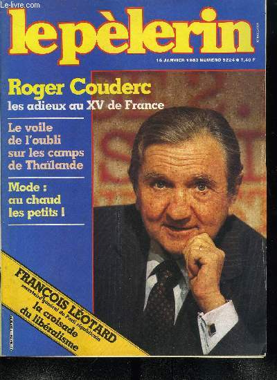 Le Plerin n 5224 - Corse : le gouvernement choisit la voie de la fermet, Son rve de gosse tait d'tre garon de phare, A 40 ans, Franois Lotard est secrtaire gnral du Parti rpublicain, Le 2 fvrier prochain le Pape Jean Paul II crera 18