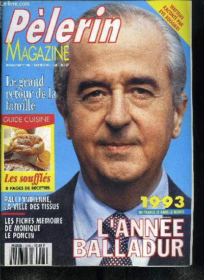 Le Plerin n 5796 - Rtrospective 1993, Des accents nouveaux a l'Evangile, Le nouveau visage de la famille, Pali, oasis aux mille couleurs, L'homopathie contre le stress, Hpatite B : un vaccin mdicament, Les greffiers vous conseillent