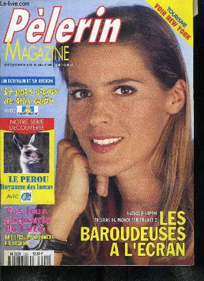 Plerin Magazine n 5824 - Ils ont march sur la Lune, Pyrotechnie : les feux de la fte, Le lama, image d'un Prou lgendaire, Des taxis pour les handicaps, Batir son barbecue dans les rgles, Savoir acheter en hors taxes, Lisez, c'est bon pour la sant