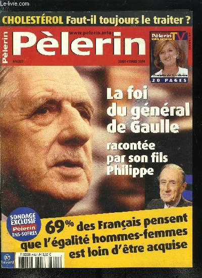 Plerin Magazine n 6327 - Elections rgionales, journal de campagne, Religion, comment va l'glise de France ?, La France perd-elle ses usines ?, Sismes, la France n'est pas a l'abri, Sports d'hiver, le cur des saisonniers, Des murs peints