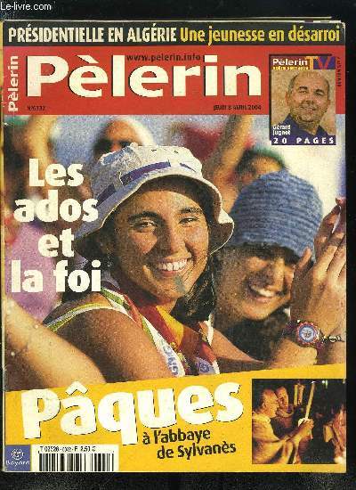 Plerin Magazine n 6332 - Aprs le 28 mars, Chirac reprend les rnes, Cherbourg se prpare a la venue du Queen Mary 2, Les petits hopitaux en danger, Des oeufs de Paques quitables, Rencontre avec Mgr Teissier, archevque d'Alger