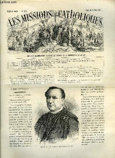Les missions catholiques n 310 - Constantinople, La perscution des Armniens catholiques, Voyage de la reine chez les Betsilos, Mgr Horan, Le rocher des martyrs de Cirta, Inscription des martyrs de Cirta