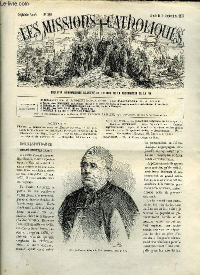 Les missions catholiques n 329 - Hou-p oriental, Visite pastorale de Mgr Zanoli, Athabaska-Mackenzie, Nouvelles de la mission de Good-Hope, lettre d'un Dn-Dindji, Les Arabes nomades de la Msopotamie (suite), Mgr de Preux, vque de Sion