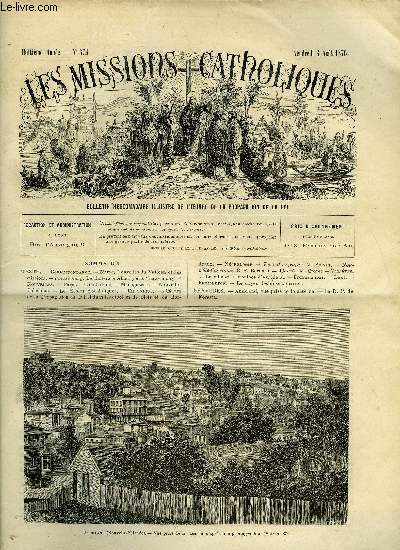 Les missions catholiques n 374 - Pondichry, Le chola a Alladhy et a Vicravandhy, La ville et la province d'Auckland, Auckland, vue prise de la caserne, Le R.P. de Foresta