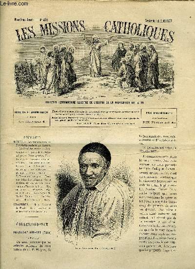 Les missions catholiques n 430 - P-tch-ly sud est, La famine, Madur, La famine, Essai sur l'histoire religieuse de la Tunisie, Saint Vincent de Paul, Les trois Eglises et les quatre fins dernires