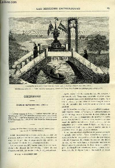 Les missions catholiques n 1185 - Kiang-si septentrional, Le chang-hai chrtien et le chang-hai payen par le R.P. Ravary, De Carthage au Sahara par l'abb P. Bauron