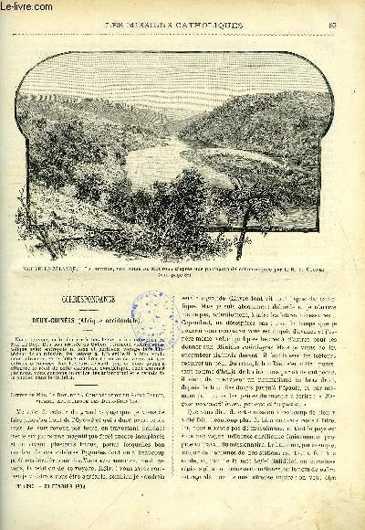 Les missions catholiques n 1290 - Deux Guines, Rcits maoris par le R.P. Cognet, A la recherche des ames, excursion de Kabylie, Chez les sauvages de la Cochinchine orientale