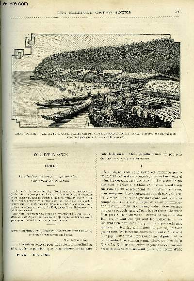 Les missions catholiques n 1359 - Core, la situation politique, Su-tchuen occidental, progrs de la foi et difficults de l'apostolat, D'Elmina a Saltpond ou visite apostolique dans quelques unes de nos stations de la Cote d'Or, Mandchourie et Sibrie