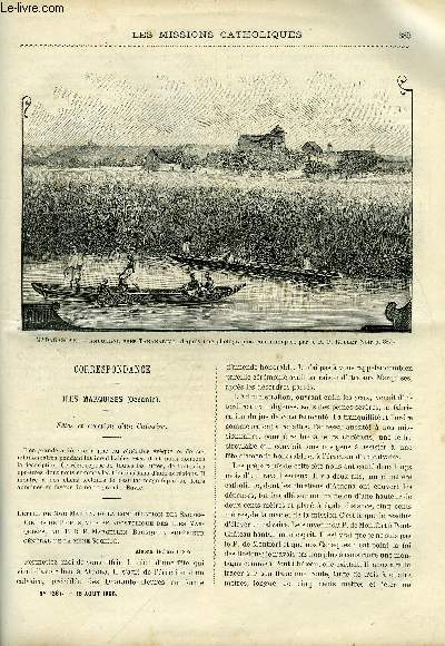 Les missions catholiques n 1367 - Iles marquises, ftes et rection d'un calvaire, Fleurs de core par un missionnaire, Mandchourie et sibrie orientale par Adrien Launay, L'Inde catholique par Mgr Zalewski