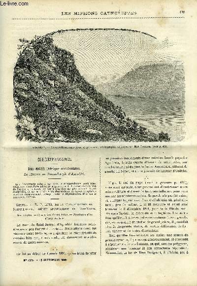 Les missions catholiques n 1371 - Bas-Niger, la mission de Saint Joseph d'Agoulri, Une tourne pastorale en Norvge par Mgr Fallize, De Whydah a Abomey par R.P. Ignace Lissner